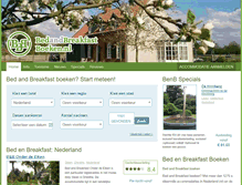 Tablet Screenshot of bedandbreakfastboeken.nl